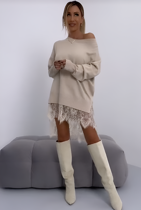 Vestido Menza - Casual de Manga Comprida 2026