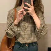 Camisa Xadrez Feminina