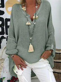 Blusa de Linho Lavii