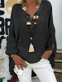 Blusa de Linho Lavii