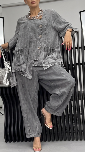 Conjunto Julia - Jeans Premium (Estilo Americano) 2026