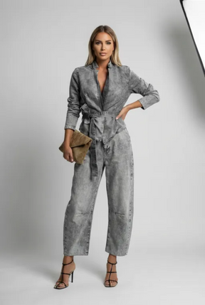Conjunto Marlen - Jeans - (Queridinho das Blogueiras Europeias)