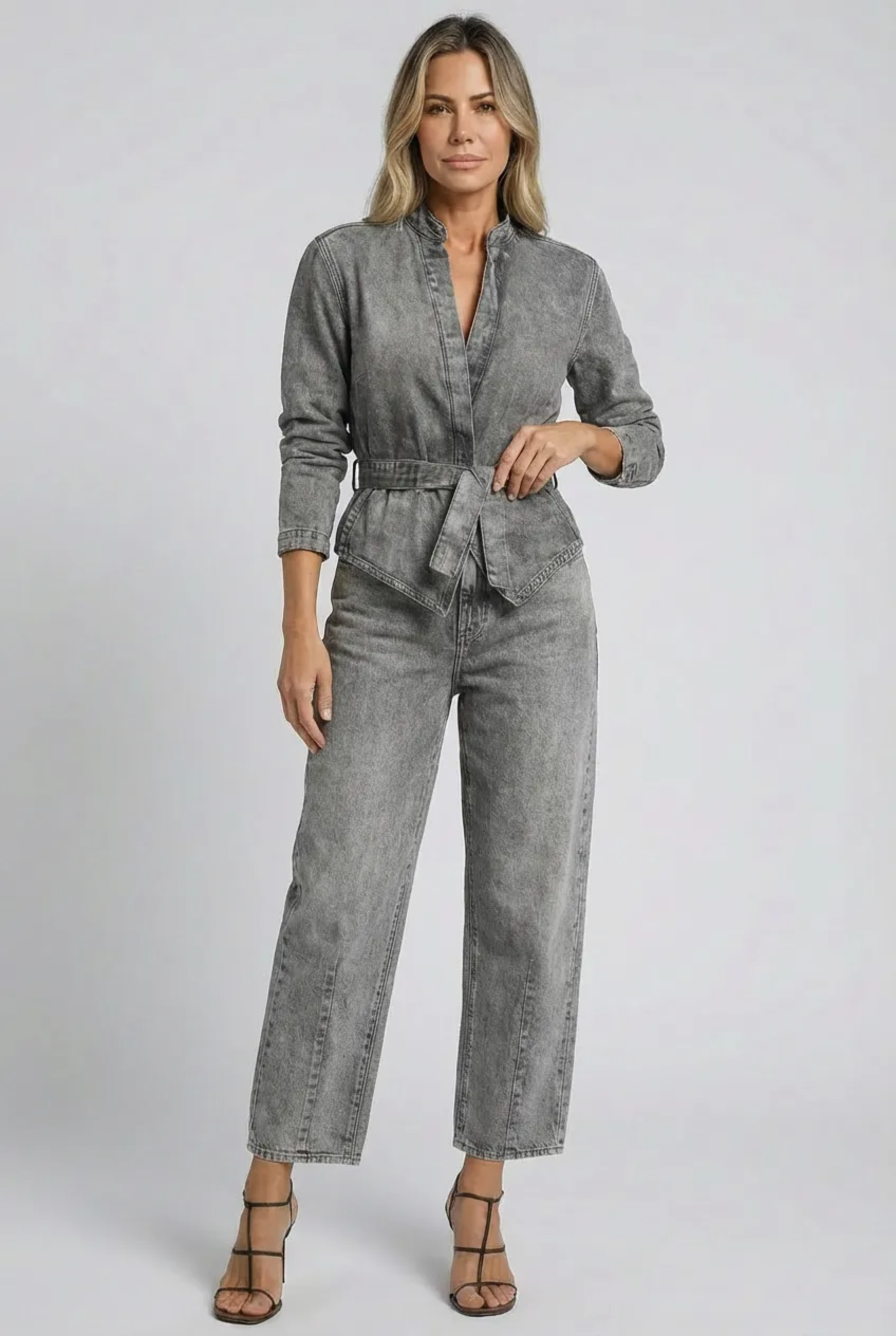Conjunto Marlen - Jeans - (Queridinho das Blogueiras Europeias)