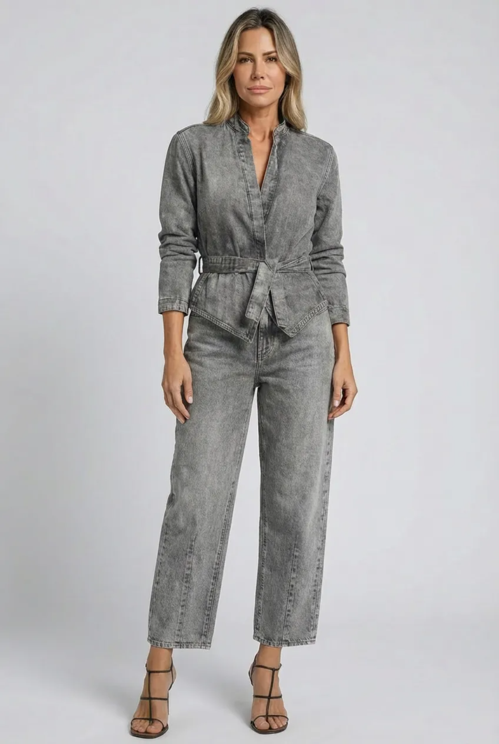 Conjunto Marlen - Jeans - (Queridinho das Blogueiras Europeias)