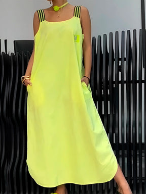 Vestido Belly - Longo Elegante com Bolsos - MaxConfort (A Mais queridinha das famosas)