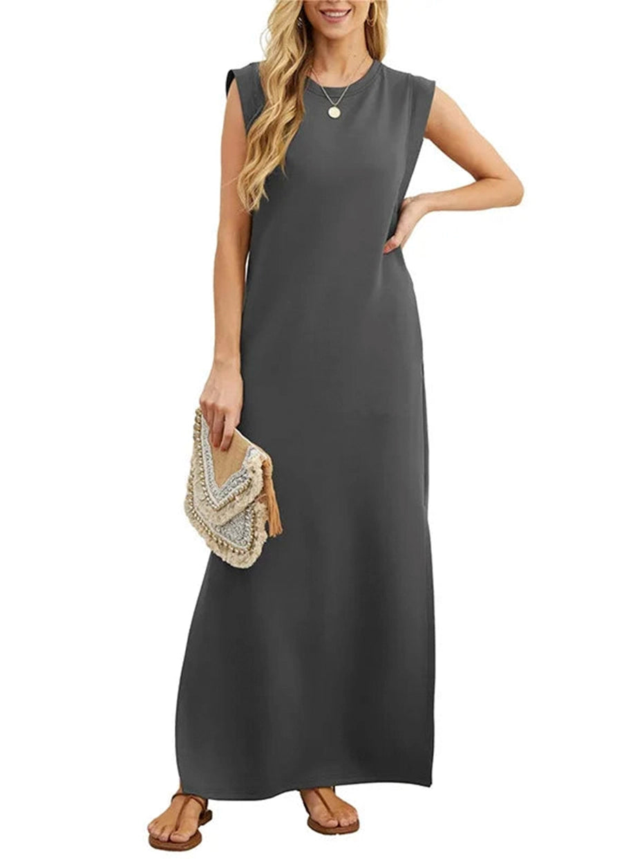 Vestido Elsa - Sem Mangas Leve e Soltinho - Miranini