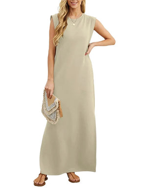 Vestido Elsa - Sem Mangas Leve e Soltinho - Miranini